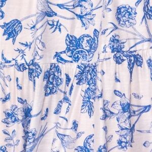 Ivy City Co Blue Floral Kids Dress